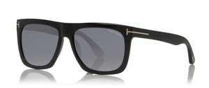 Tom Ford FT 0513 Morgan 01A Black/Gray Square Unisex Sunglasses | eBay