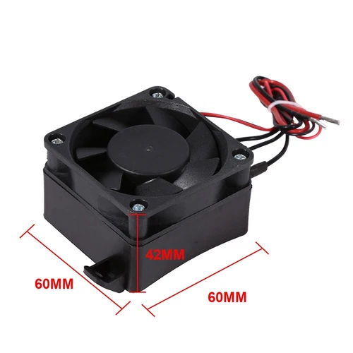 2PCS 100W 12V PTC Car Fan Air Heater Constant Temperature Heating Heaters US - Picture 2 of 14