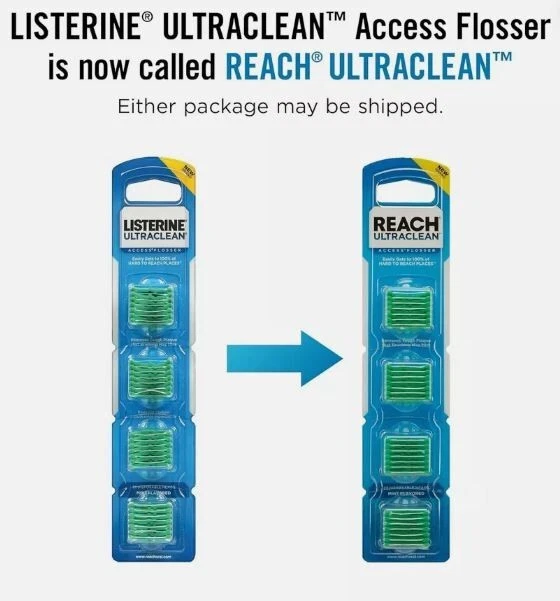 Recargas de hilo dental Reach Ultraclean Access como nuevas 28 ct 7 paquetes 196 en total Foto 2 de 2