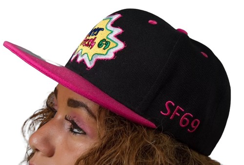 Super Fresh retro vintage snapback cap, cartoon urban novelty hats - Afbeelding 3 van 4