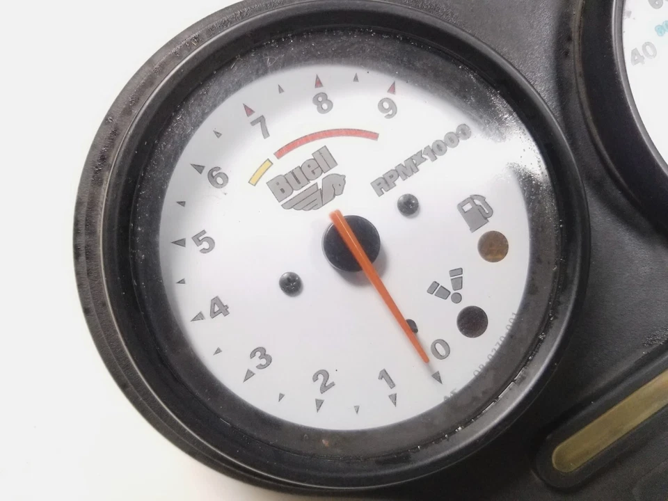 00 Buell X1 M2 S1 Lightning Speedometer Speedo Tach Tachometer Gauge - Image 3 of 4