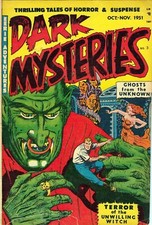 DARK MYSTERIES COMICS 21 Unique Issue Collection On USB Flash Drive