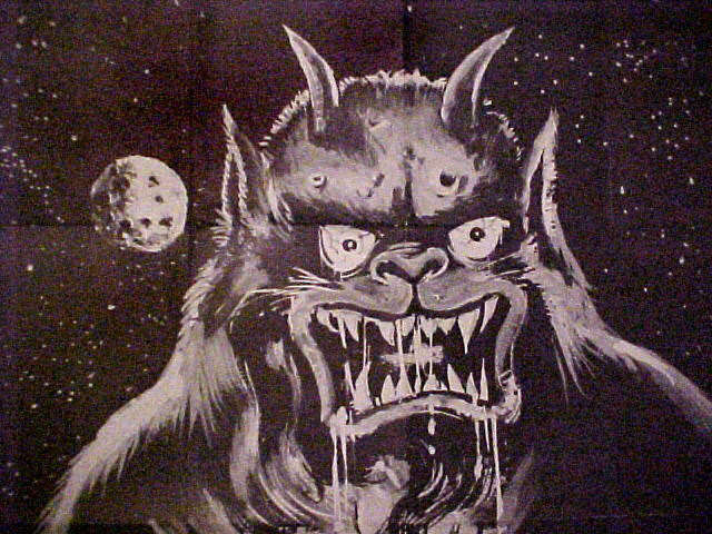 MOON MONSTER 6-Ft Poster 27.5