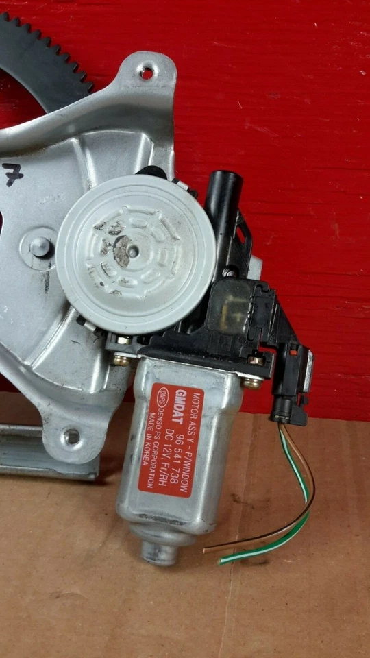 2004 2005 2006 Chevrolet Aveo Window Motor Front Right Passenger Side 96541738 Foto 4 de 4