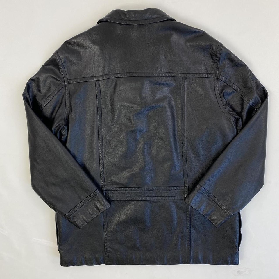 vtg Wilson’s Leather M. Julian Jacket XL Insulated Quilted Lining