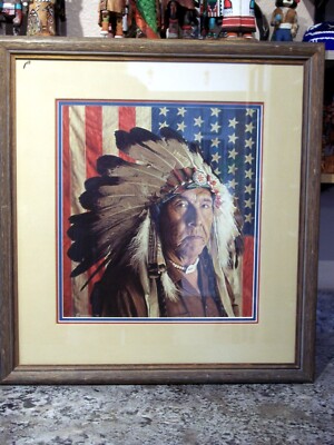 James Bama Limited Art Print - ''Chester Medicine Crow'' -  298-2500 - Incredible!