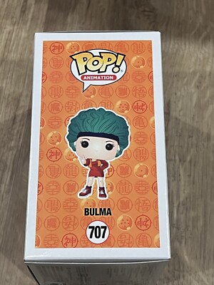Funko POP! NIP Animation Dragon Ball Z BULMA #707 | eBay