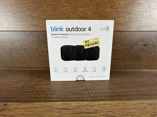 Blink Outdoor 4 1080p HD Outdoor 3 Camera Security System Battery Powered