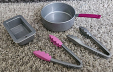 AMERICAN GIRL DOLL KITCHEN ACCESSORIES COOKING PAN TONGS