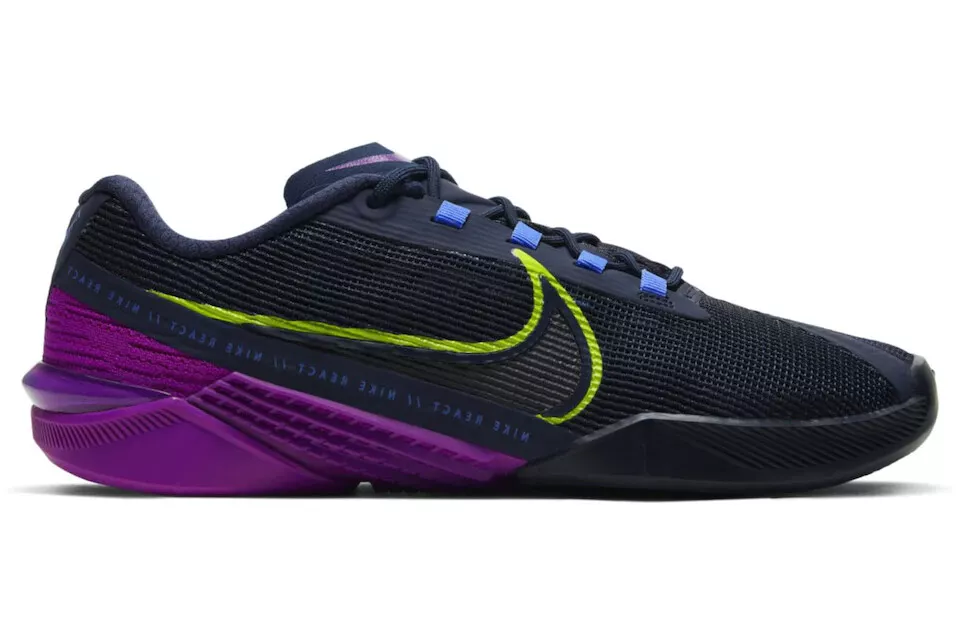 Nike react outlet violet bleu