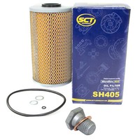 ÖLfilter SH405 + ÖLablassschraube FüR BMW 3Er E36 325Td 5Er E34 Touring 525Td