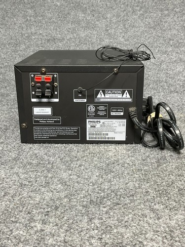 Philips Micro Music System BTM2180 W/ Speakers Pair Bluetooth/ MP3/USB Direct - Picture 12 of 16