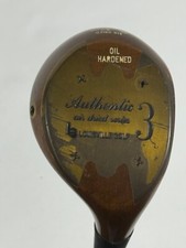 Louisville Authentic Series Golf Club 3 Wood Persimmon Oil Hardened RH Golf Club