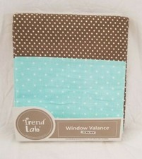 Trend Lab Polka Dots Window Valance 82" x 15" NIP