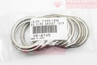 はるー K&L 16-4145 Exhaust Pipe Gasket 10 Pack For Kawasaki 11009-1856