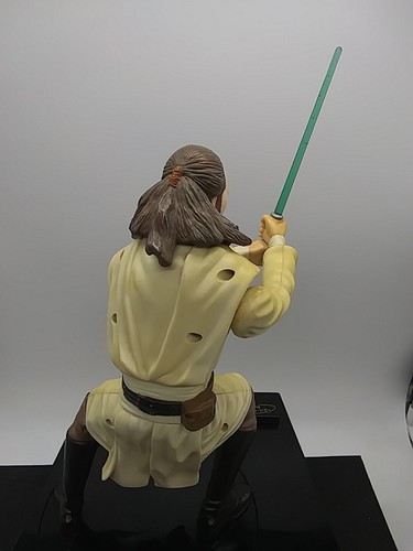 Star Wars Episode 1 Interactive Talking Bank Qui-Gon Jinn ThinkWay 1999 FOR PART - Picture 12 of 24