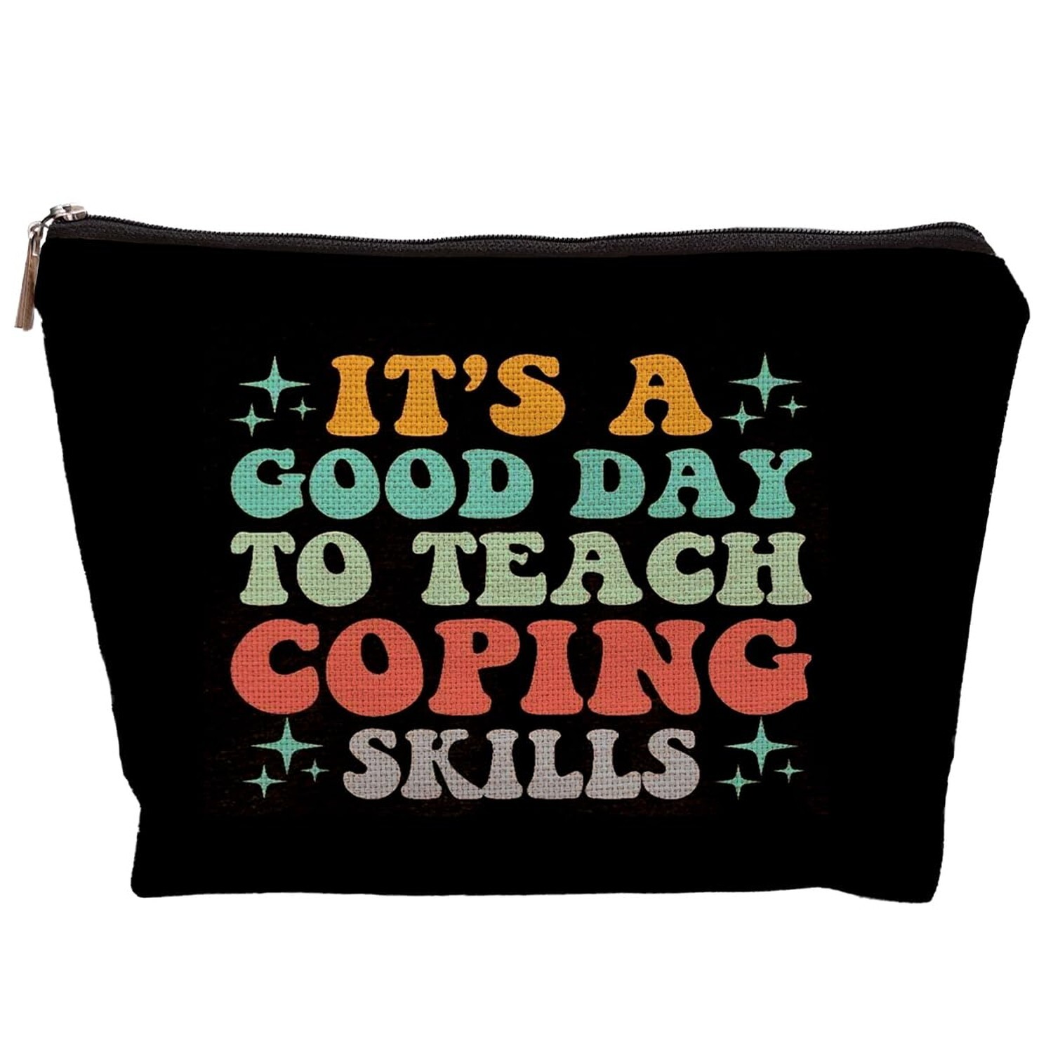 Makeup Bag for Women, Psychologist Gifts, Therapist Gifts, Social Worker Gift...-image