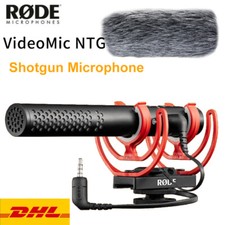 Rode VideoMic NTG Shotgun Record Microphone for Canon Nikon Sony DSLR Smartphone