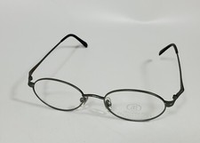Paolo Gucci 7455 H1-N1 21K GP Matte Gray Metal Purple Tortise Eyeglass Frames