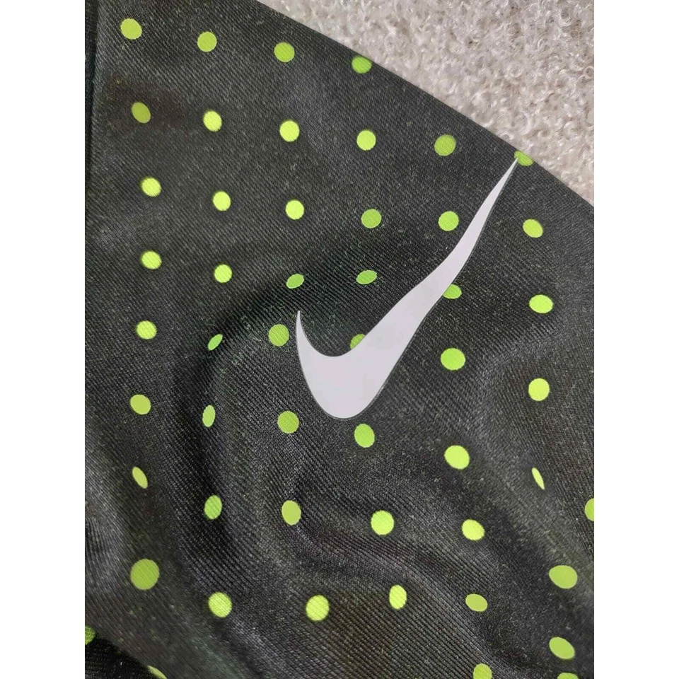 Nike Pro Hyper Warm 1/2 Cremallera Negro Lunares Manga Larga Talla Med Foto 4 de 4