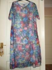BNWoT, BLUE DRESS, SIZE XL(18'sh), CHIFFON DOUBLE LAYERED, LONG LENGTH, MOTB??