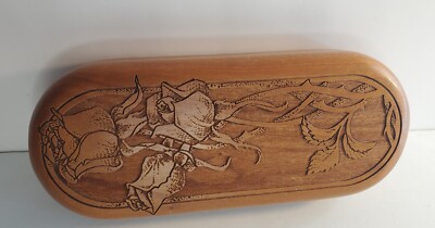 Wilderness Woods Laser Cut Trinkets Gift Pen Set Box Roses Beautiful Gift