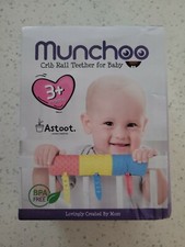 Munchoo Crib Rail Teether for Baby VRS-079 .New