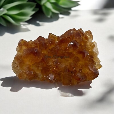 Citrine Druze Specimen Citrine Crystal Citrine Geode Citrine Gemstone Cluster.