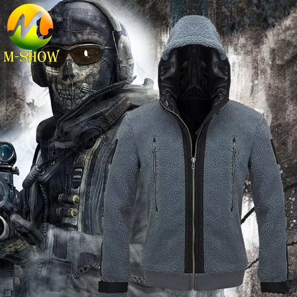 Cosplay Game Call Of Duty Costume Ghost Battle Suit Hoodies TF 141