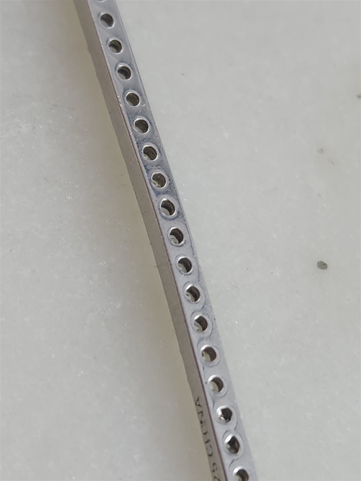 Solid Sterling Silver Sparkling Gemstone Bar Neck… - image 9