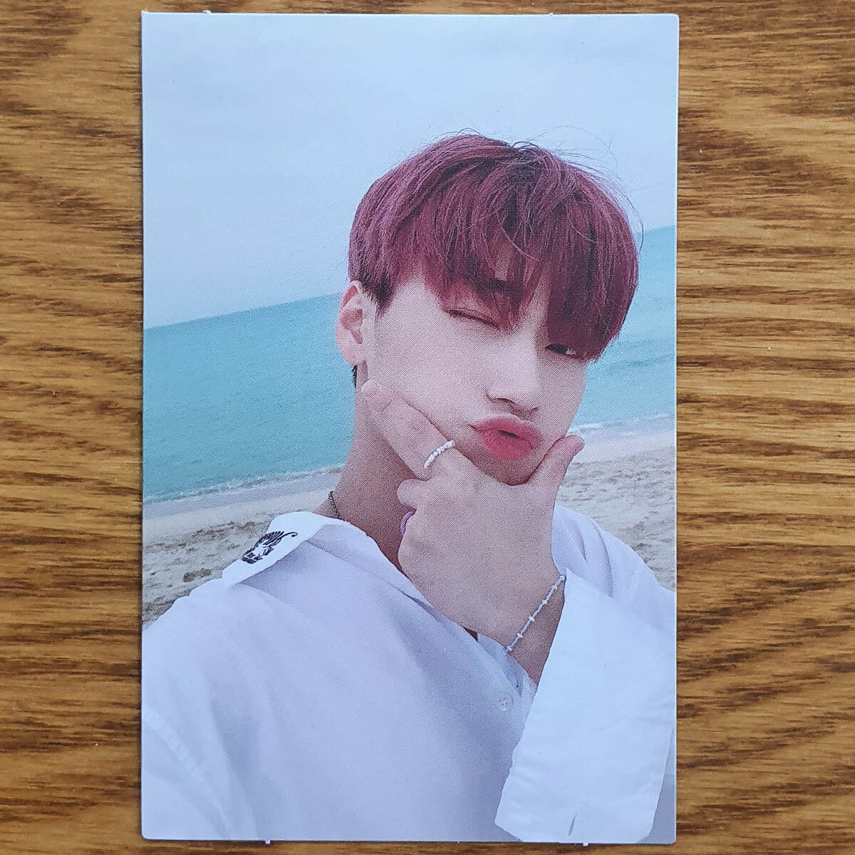 San Official Photocard Ateez 7th Mini Album Zero : Fever