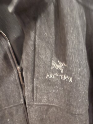 Arc'teryx Diplomat Jacket Unisex Size M Wool/Cashmere Blend Black