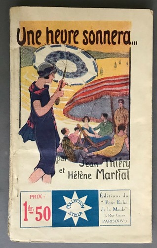 Jean Thiery & Hélène Martial Une Heure Sonnera No. 183 Stella 1927 - Picture 6 of 10