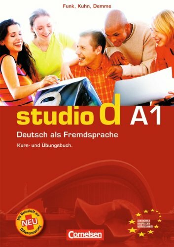 Studio D: Kurs- Und Arbeitsbuch A1: Einheit 1 - 12 - Europäischer Referenzrahme