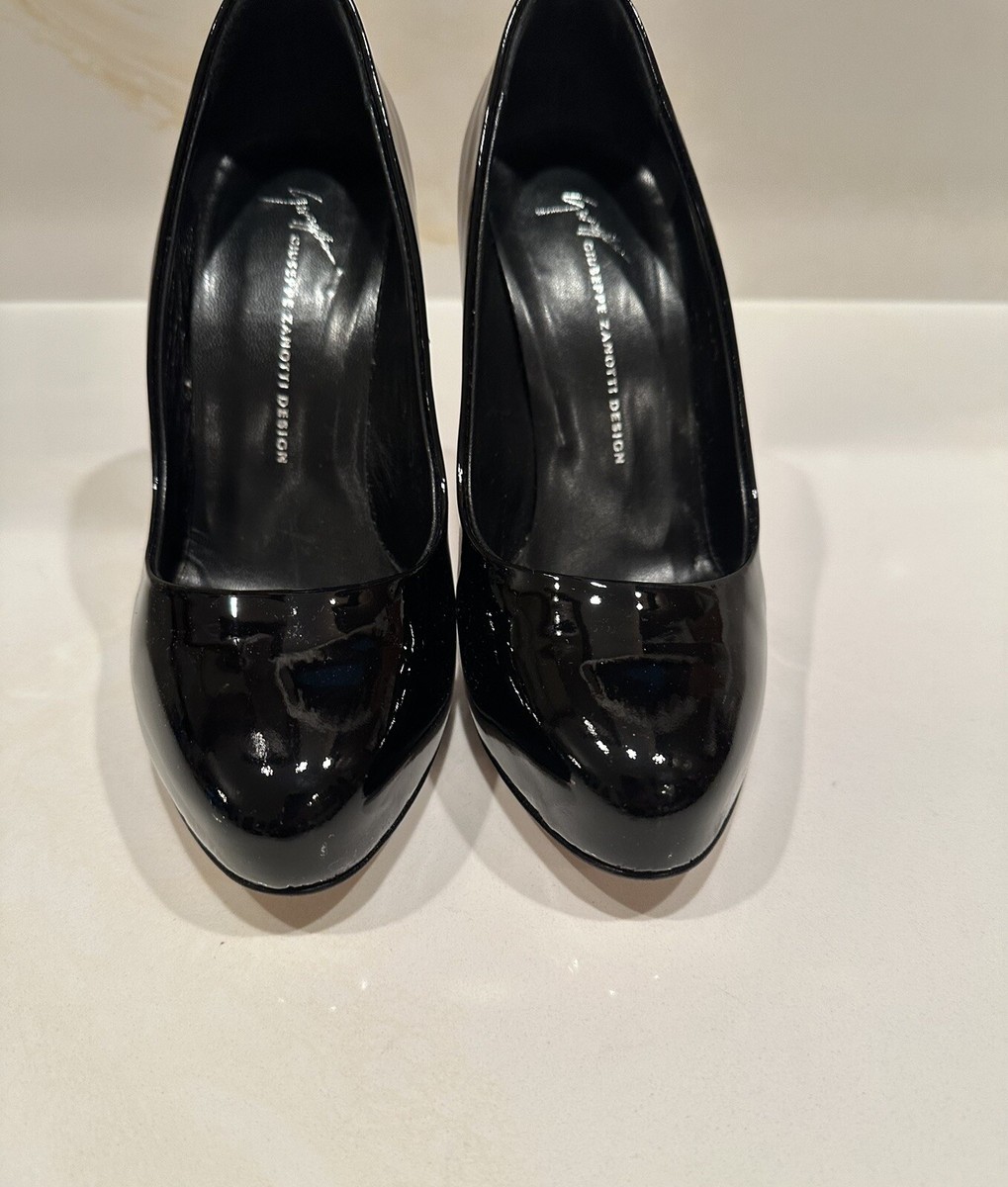 Geuseppe zanotti Men\'s Black Patent Gloss Shoes Giuseppe Zanotti | Shoes | Giuseppe Zanotti Mens Patent  main image 4