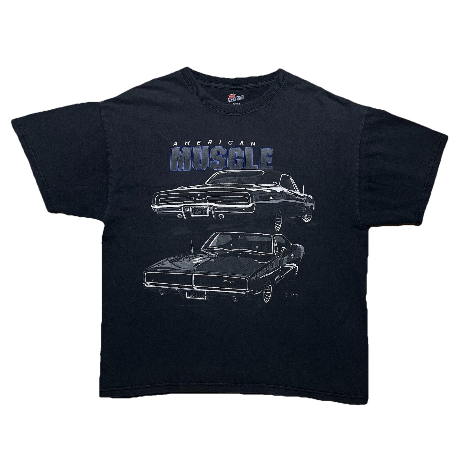 Vintage Dodge Charger Tee 1994 American Muscle Car Shirt Black L