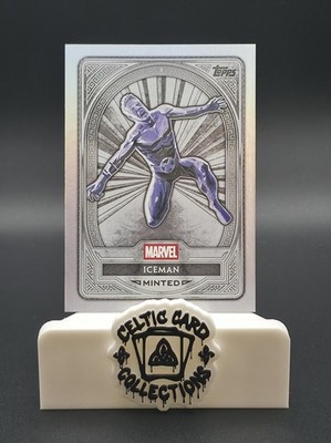 Topps Marvel Mint 2025 Iceman #70 Silver Minted Base Card
