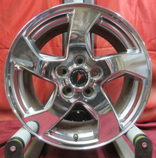 Pontiac Aztek Bonneville 02-05 17 Chrome Wheel Rim Genuine 17 Inch Oem 6549 - 1