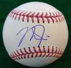 Mike Trout Signed Autographed Rawlings Baseball COA#PC487188 AUTO W/DISPLAY CUBE