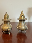 Vintage Pepper Silver Plated Shaker with Legs Plated - 4"Tall — photo 1
