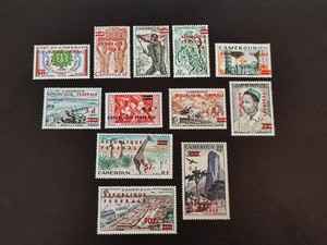 C0876 - Kamerun - 1961 1962 - Mi 13 / 24 | Yv 320 / 328 PA49 50 51 - MNH **