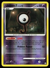 Unown [J] 76/146 Reverse Holo Legends Awakened Pokemon Card on eBay