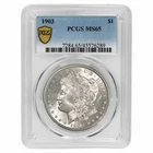 1903 Morgan Silver Dollar $1 PCGS MS 65