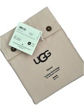 New UGG Haven Colling Sheets Soft 4 Pc Queen Sheet Set Rose Tint Pale Pink 