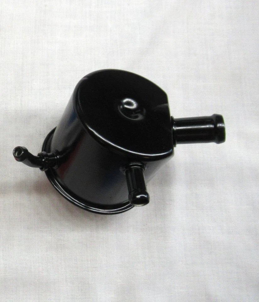 Cargador Mopar 1971 restaurado Cuda Road Runner GTX 3 puertos válvula cubierta respirador Foto 2 de 4