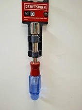 New CRAFTSMAN, 1/2 Inch "NUT DRIVER", Color Coded Red, CMHT65112, SAE