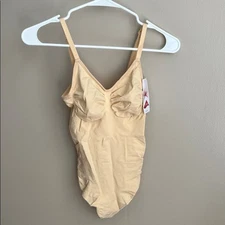 YIANNA Shapewear Tummy Control Bodysuit Seamless Waist Sculpting, Small-Medium