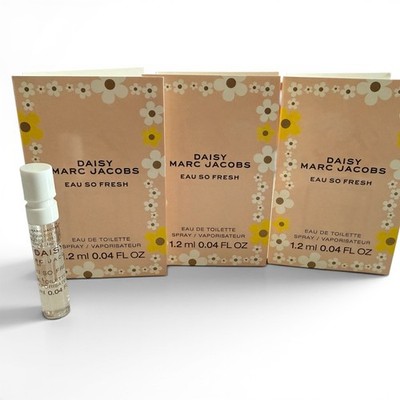 Daisy Marc Jacobs Eau So Fresh EDT  1.2ml x 3  Sample Spray