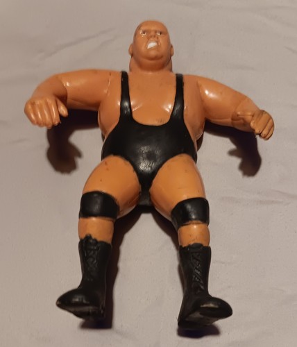 1985 LJN WWF King Kong Bundy 8 Wrestling Superstar...