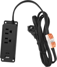 Gun Safe Power Outlet Kit, Gun Safe Accessory Electrical Outlet with USB C Port.